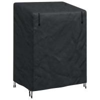 Produktbild för Skydd för utomhusgunga Svart 120 x 90 x 155 cm 420D Oxford Tyg