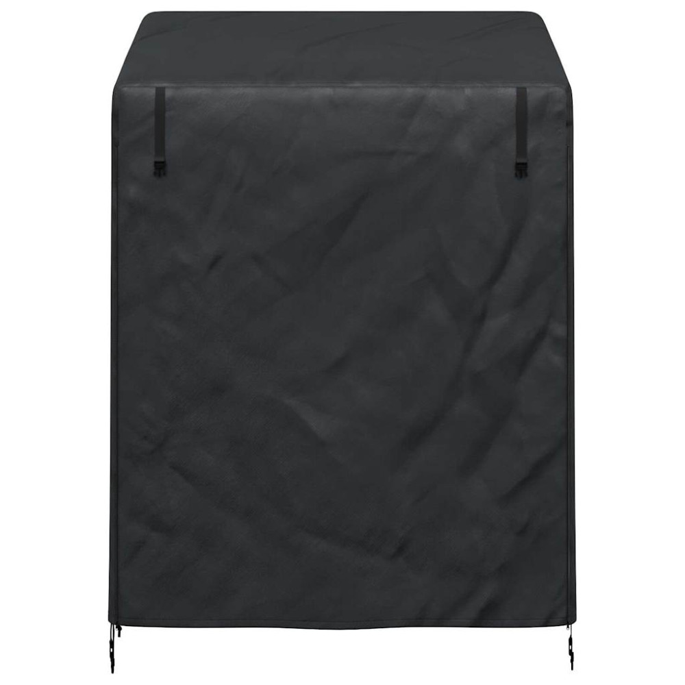 Produktbild för Skydd för utomhusgunga Svart 120 x 90 x 155 cm 420D Oxford Tyg