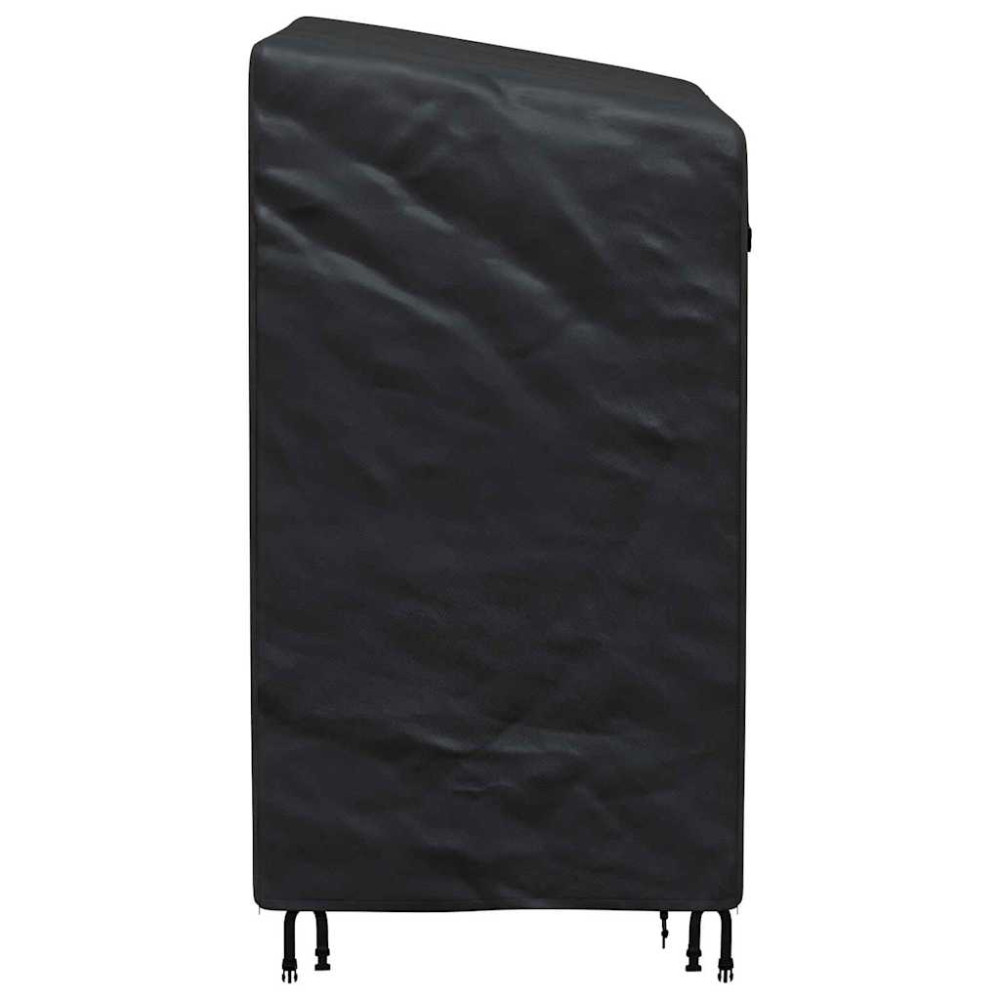 Produktbild för Skydd för utomhusgunga Svart 120 x 90 x 155 cm 600D Oxford Tyg