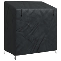 Produktbild för Skydd för utomhusgunga Svart 135 x 100 x 165 cm 210D Oxford Tyg