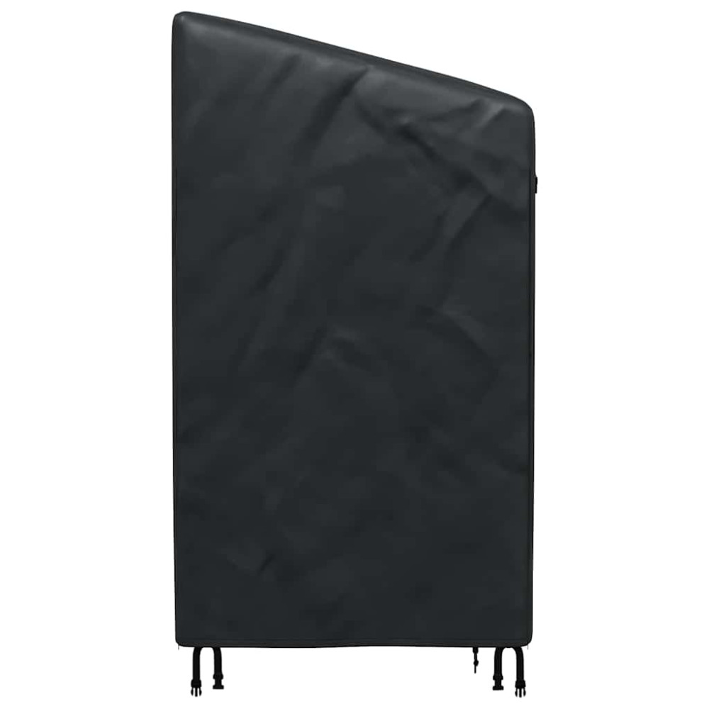 Produktbild för Skydd för utomhusgunga Svart 135 x 100 x 165 cm 600D Oxford Tyg