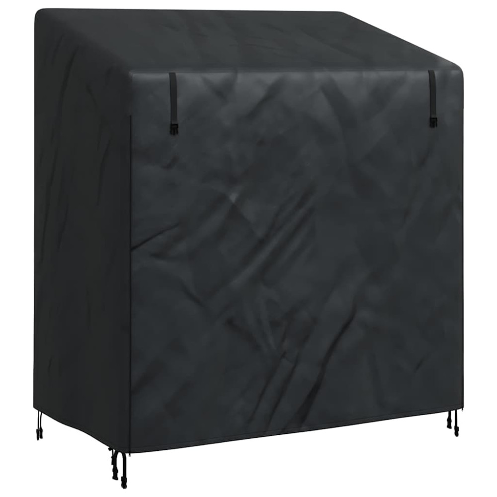 Produktbild för Skydd för utomhusgunga Svart 155 x 95 x 165 cm 210D Oxford Tyg