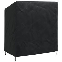 Produktbild för Skydd för utomhusgunga Svart 155 x 95 x 165 cm 210D Oxford Tyg