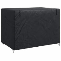 Produktbild för Skydd för utomhusgunga Svart 220 x 125 x 170 cm 420D Oxford Tyg