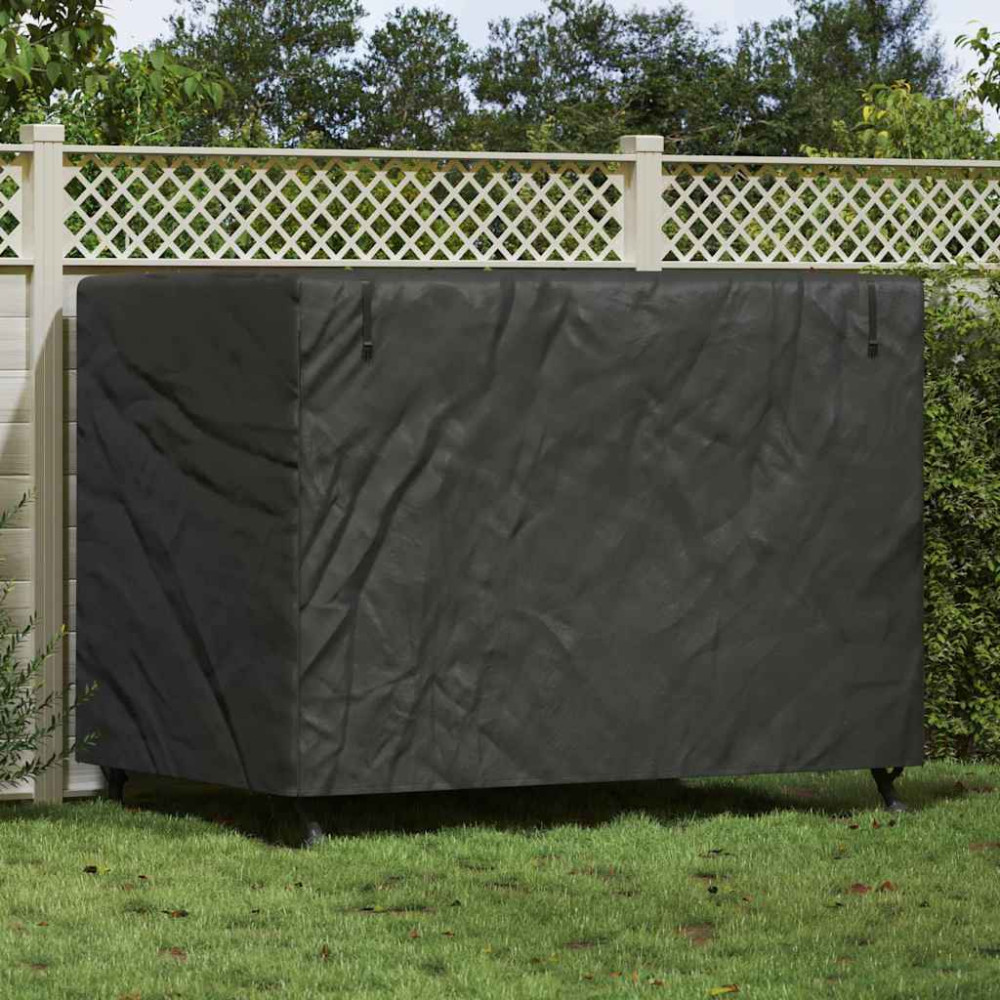 Produktbild för Skydd för utomhusgunga Svart 220 x 125 x 170 cm 420D Oxford Tyg