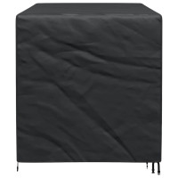 Produktbild för Skydd för utomhusgunga Svart 220 x 125 x 170 cm 420D Oxford Tyg