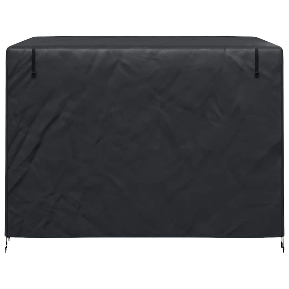 Produktbild för Skydd för utomhusgunga Svart 220 x 125 x 170 cm 600D Oxford Tyg