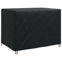 Produktbild för Skydd för utomhusgunga Svart 220 x 125 x 170 cm 600D Oxford Tyg