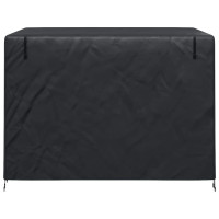 Produktbild för Skydd för utomhusgunga Svart 220 x 150 x 150 cm 420D Oxford Tyg