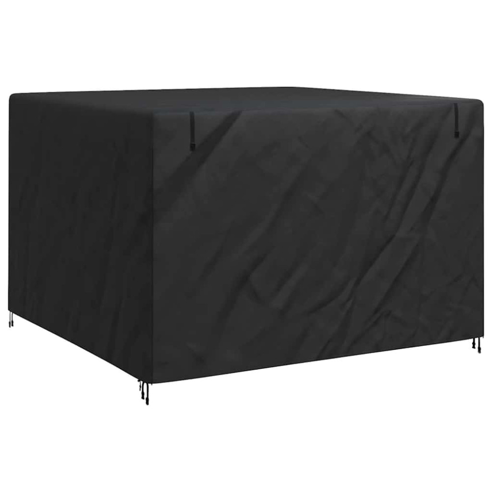 Produktbild för Skydd för utomhusgunga Svart 250 x 250 x 160 cm 420D Oxford Tyg