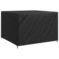 Produktbild för Skydd för utomhusgunga Svart 250 x 250 x 160 cm 420D Oxford Tyg