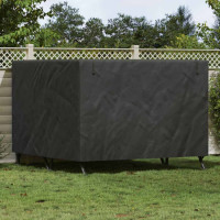 Produktbild för Skydd för utomhusgunga Svart 250 x 250 x 160 cm 420D Oxford Tyg