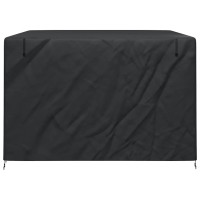 Produktbild för Skydd för utomhusgunga Svart 250 x 250 x 160 cm 420D Oxford Tyg