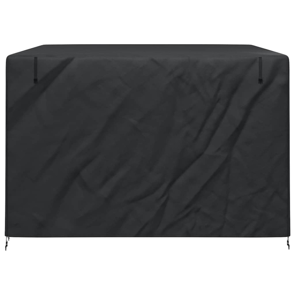 Produktbild för Skydd för utomhusgunga Svart 250 x 250 x 160 cm 600D Oxford Tyg