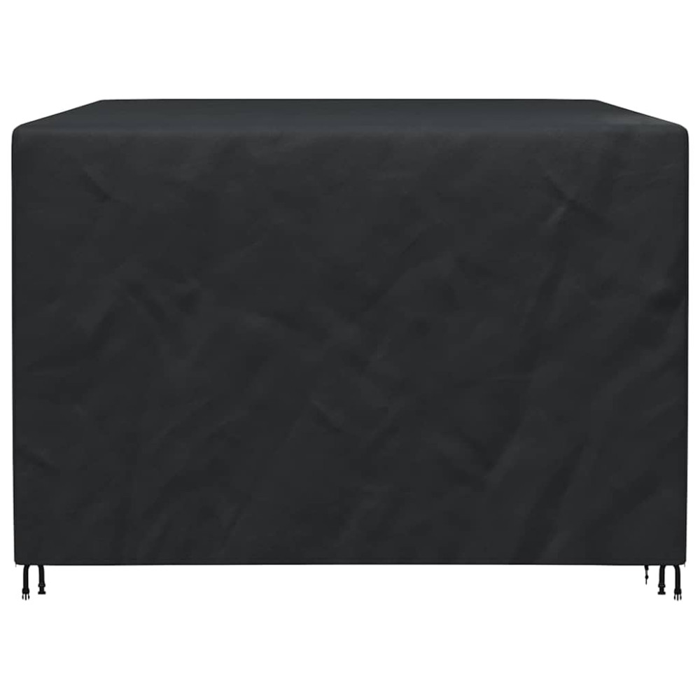 Produktbild för Skydd för utomhusgunga Svart 250 x 250 x 160 cm 600D Oxford Tyg