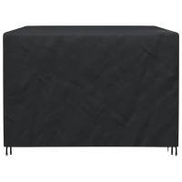 Produktbild för Skydd för utomhusgunga Svart 250 x 250 x 160 cm 600D Oxford Tyg