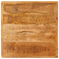 Produktbild för Bistrobord Brun 50 x 50 x 76 cm Massivt mangoträ