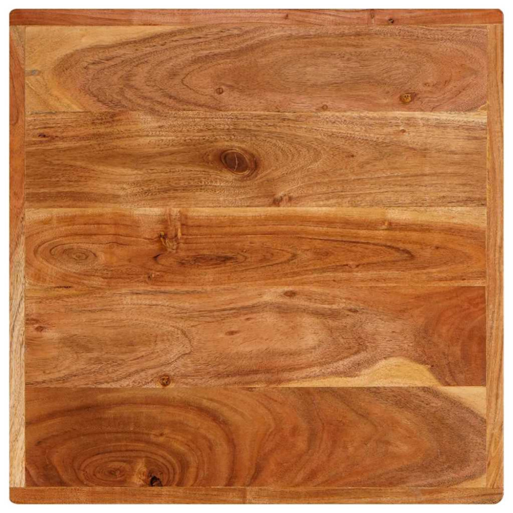 Produktbild för Bistrobord Brun 50 x 50 x 76 cm Massivt Akaciaträ