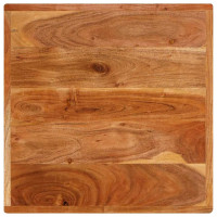 Produktbild för Bistrobord Brun 50 x 50 x 76 cm Massivt Akaciaträ