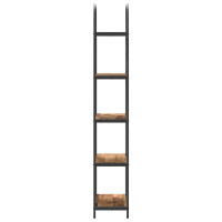 Produktbild för Hyllsystem Gammalt trä 60 x 30 x 183 cm Konstruerat trä