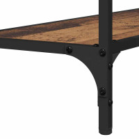 Produktbild för Konsolbord Gammalt trä 101 x 30.5 x 75 cm Konstruerat trä