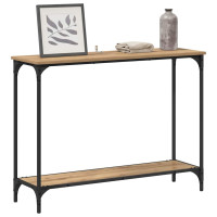 Produktbild för Konsolbord artisan ek 101 x 30.5 x 75 cm Konstruerat trä