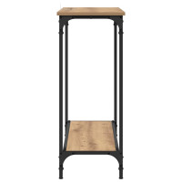 Produktbild för Konsolbord artisan ek 101 x 30.5 x 75 cm Konstruerat trä
