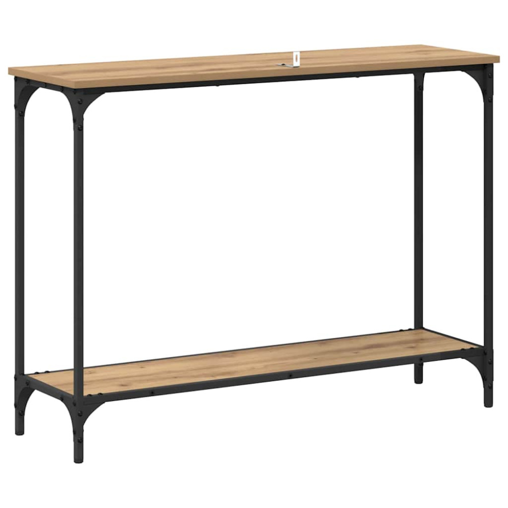 Produktbild för Konsolbord artisan ek 101 x 30.5 x 75 cm Konstruerat trä
