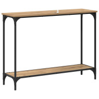 Produktbild för Konsolbord artisan ek 101 x 30.5 x 75 cm Konstruerat trä