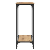 Produktbild för Konsolbord artisan ek 75 x 30.5 x 75 cm Konstruerat trä