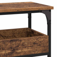 Produktbild för Konsolbord Gammalt trä 100 x 29 x 75 cm Konstruerat trä