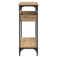 Produktbild för Konsolbord artisan ek 100 x 29 x 75 cm Konstruerat trä