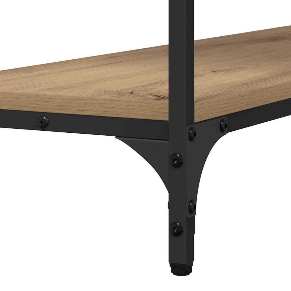 Produktbild för Konsolbord artisan ek 100 x 29 x 75 cm Konstruerat trä