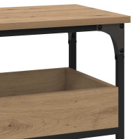 Produktbild för Konsolbord artisan ek 100 x 29 x 75 cm Konstruerat trä