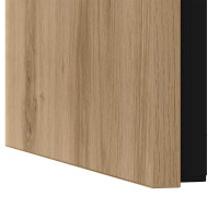Produktbild för Kaffeebord 3 pcs Artisan Ek Konstruerat trä