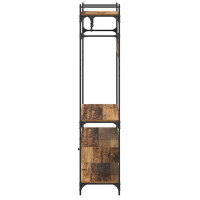 Produktbild för Garderob Gammalt trä 89 x 39 x 184.5 cm Konstruerat trä