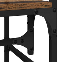 Produktbild för Garderob Gammalt trä 89 x 39 x 184.5 cm Konstruerat trä