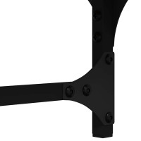 Produktbild för Garderob med låda Svart ek 89 x 39 x 184.5 cm Konstruerat trä