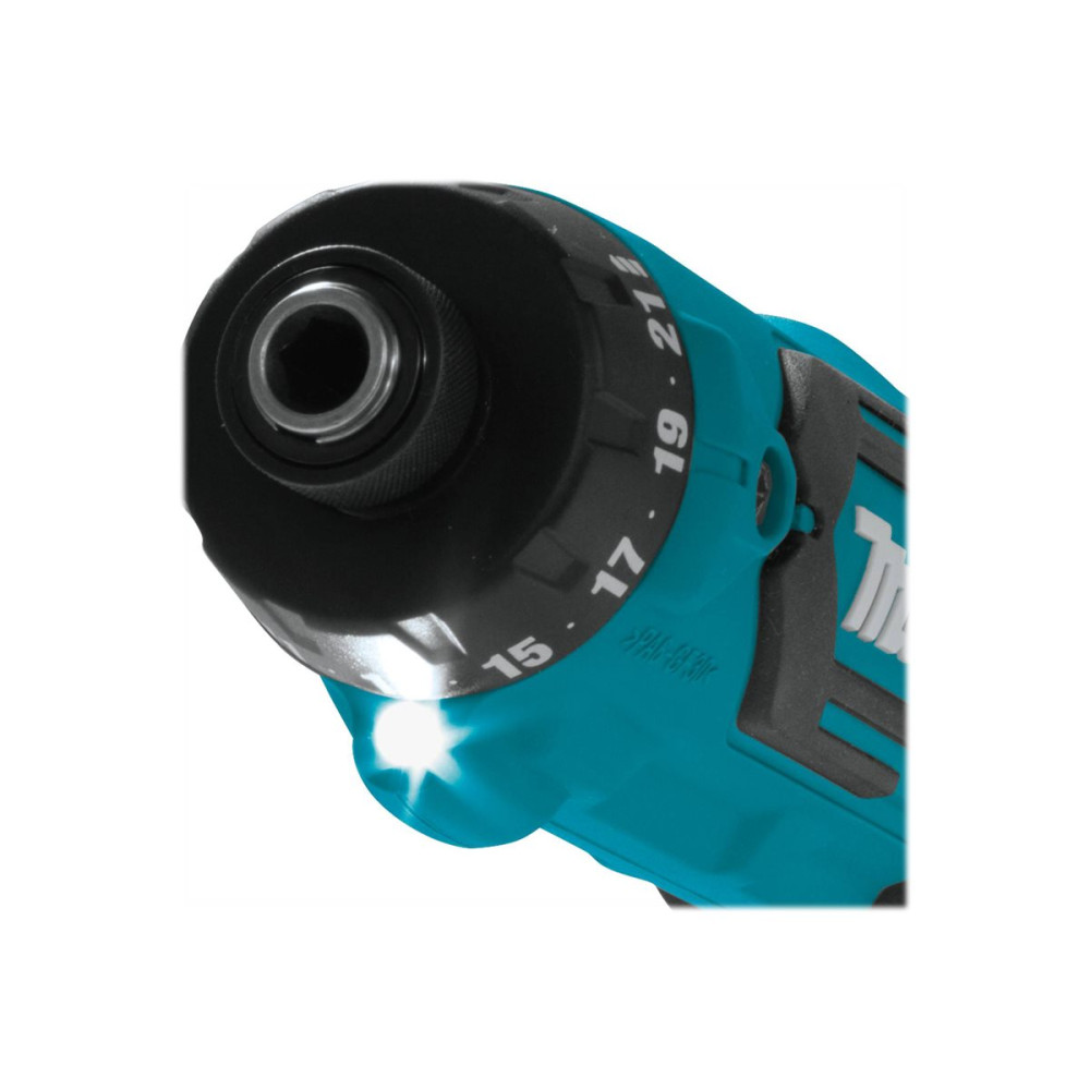Produktbild för Makita DF012DSE - borr/drivare - sladdlös - 2 hastigheter - 2 batterier