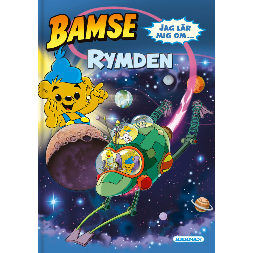 Produktbild för Bamse. Jag lär mig om rymden (bok, kartonnage)