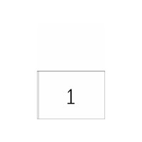 Produktbild för HERMA Premium - laminerade adressetiketter - matt - 400 etikett (er) - 148.5 x 205 mm