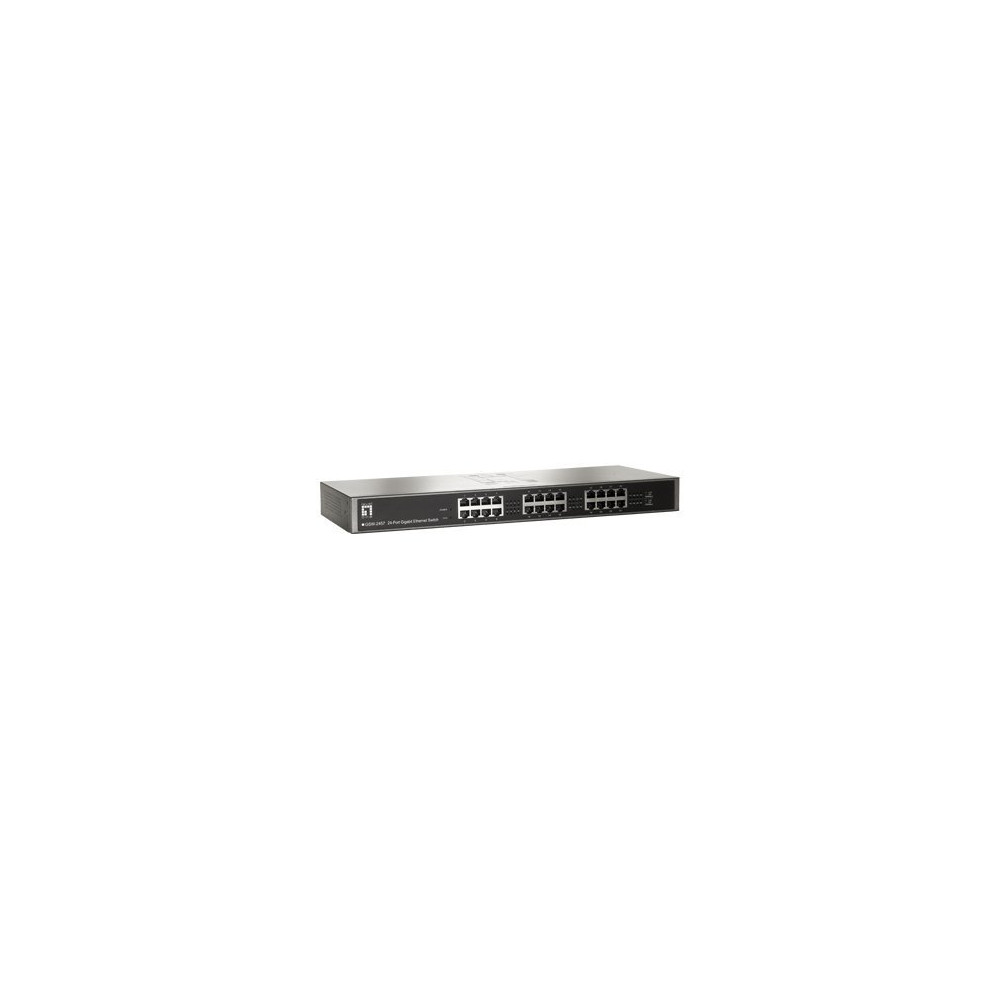 Produktbild för LevelOne GSW-2457 - switch - 24 portar