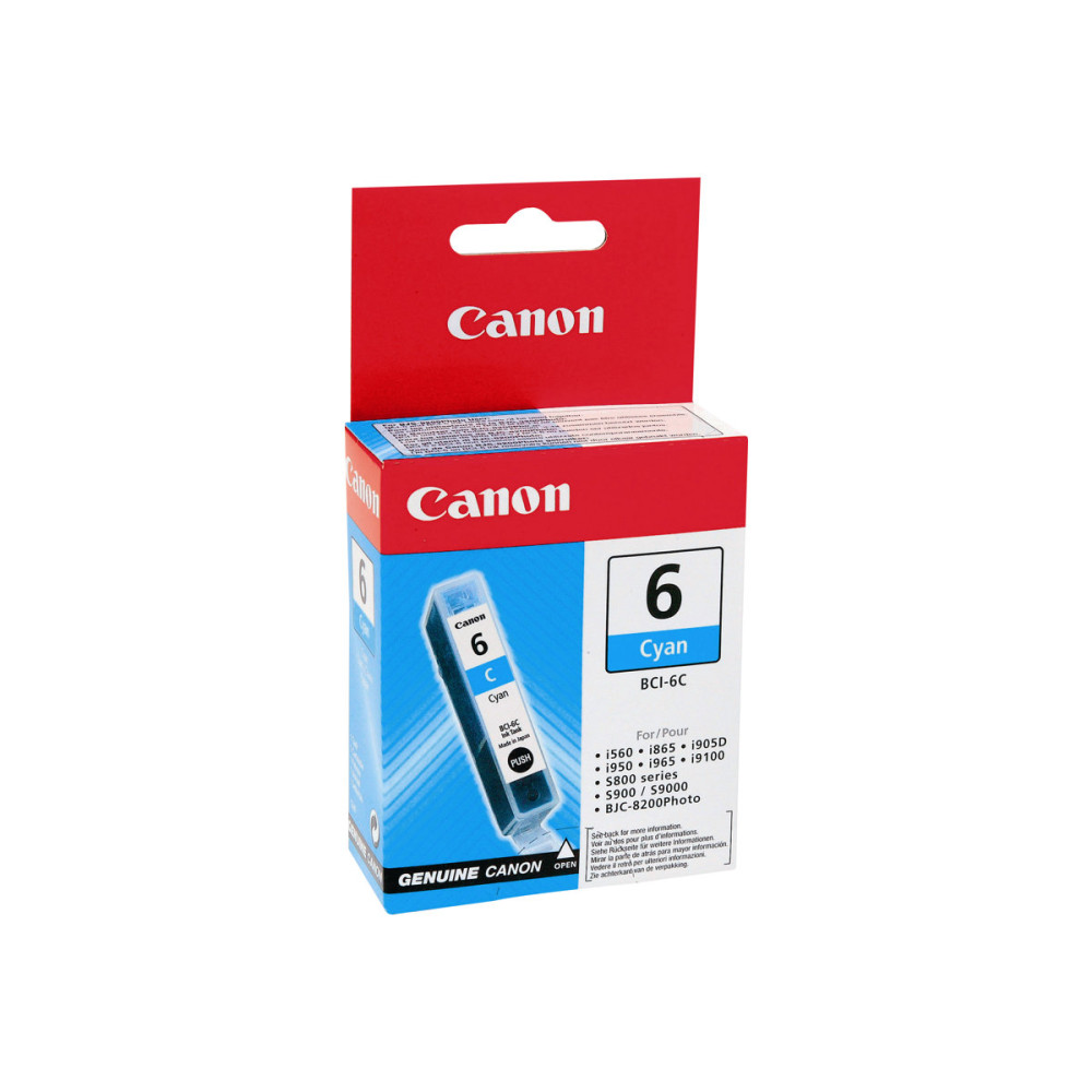 Produktbild för Canon BCI-6C - cyan - original - bläcktank