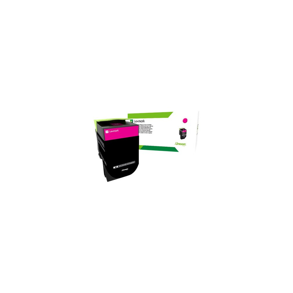 Produktbild för Lexmark - magenta - original - tonerkassett