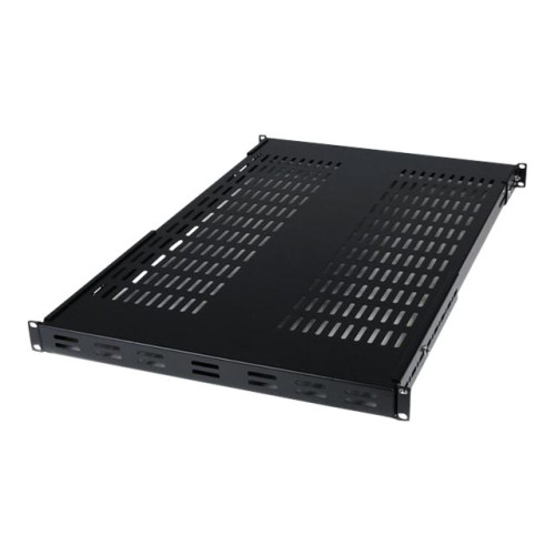 StarTech.com StarTech.com Ventilerad rackmonteringshylla med justerbart monteringsdjup, 1U - 80 kg - hylla för rack - 1U