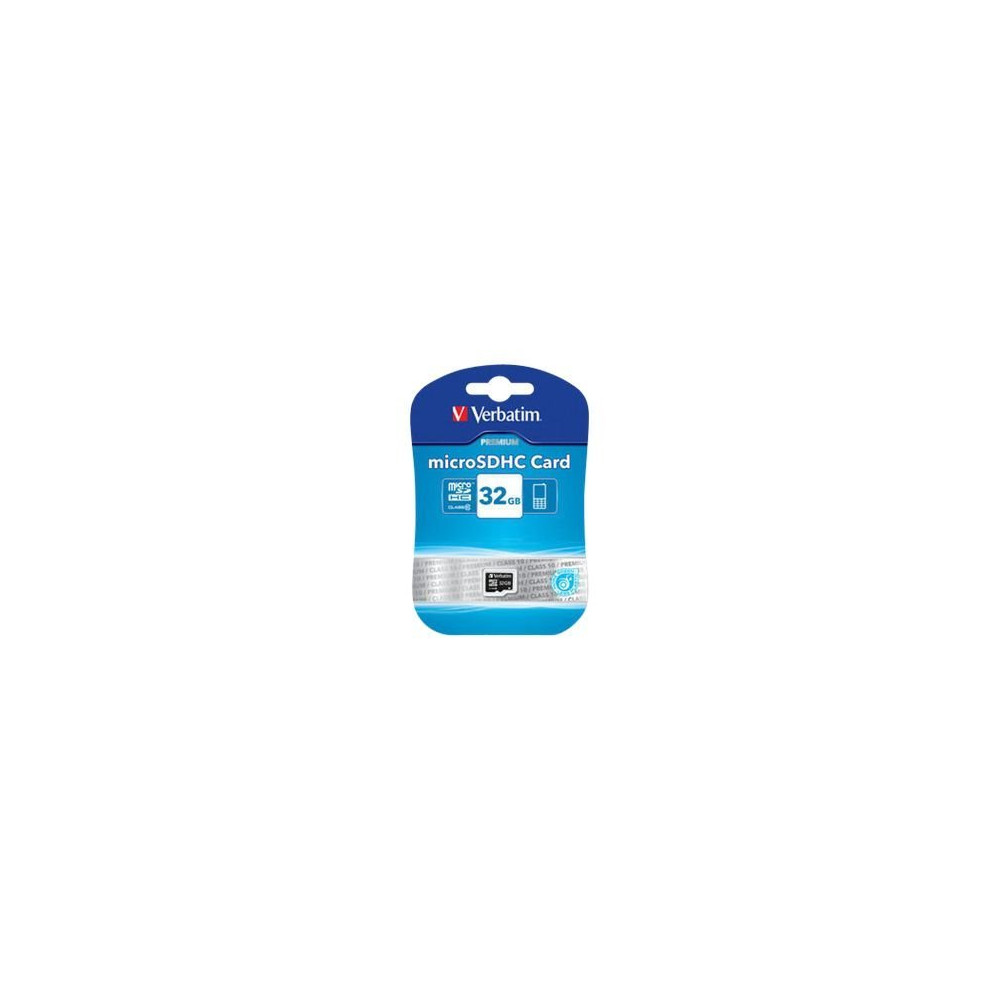 Produktbild för Verbatim - flash-minneskort - 32 GB - microSDHC