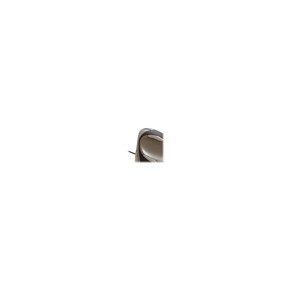 Produktbild för Evoluent VerticalMouse 4 Left - vertikal mus - USB - grå, silver