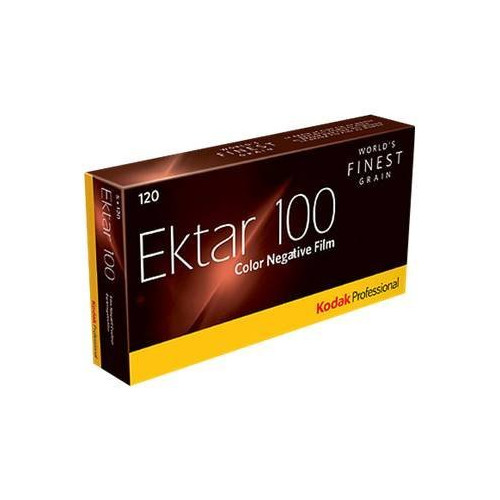 KODAK Kodak PROFESSIONAL EKTAR 100 färgfilm - 120 (6 cm) - ISO 100 - 5 rullar