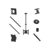 Produktbild för Multibrackets M Public Ceilingmount Medium Single monteringssats - för LCD-display - svart