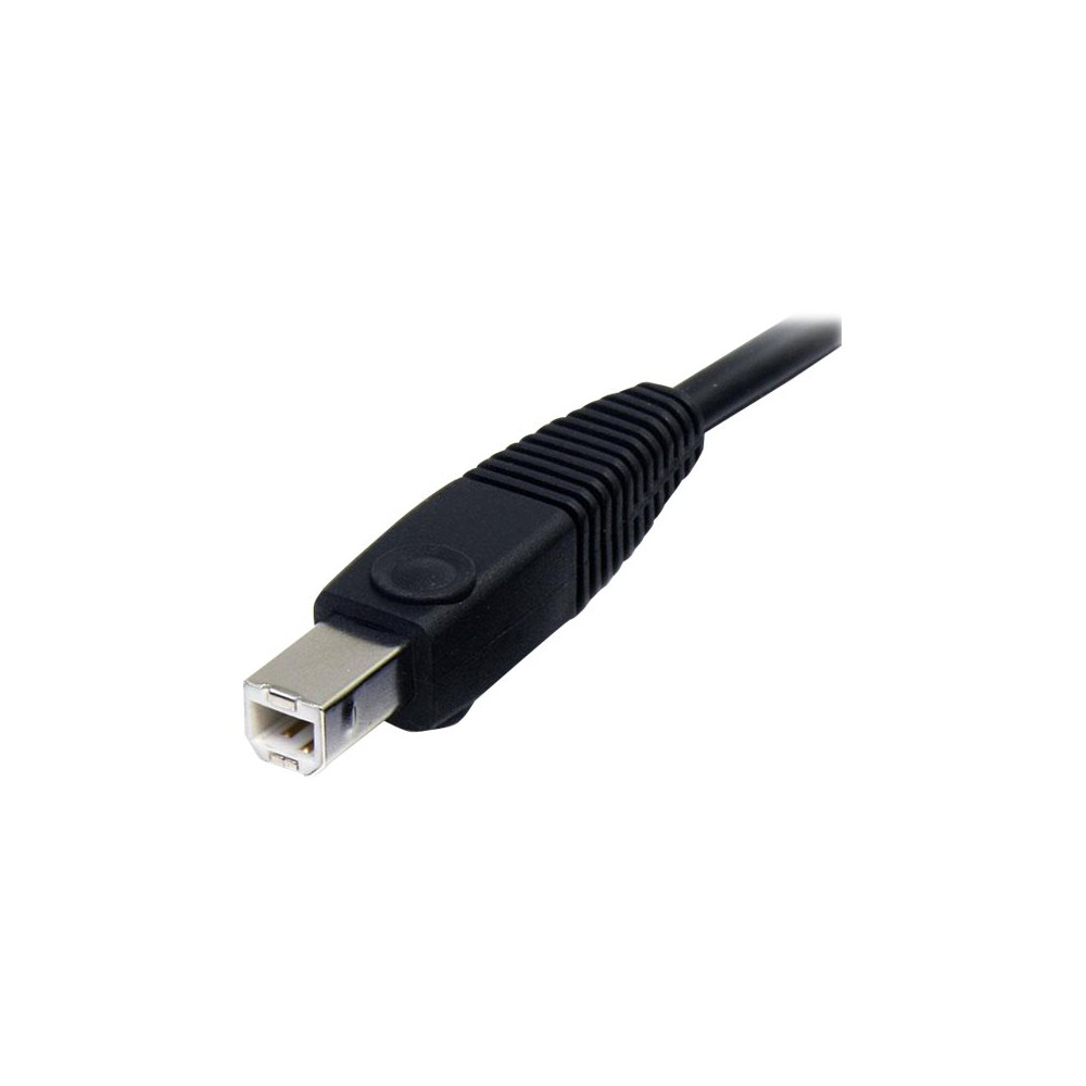 Produktbild för StarTech.com 6ft 4-in-1 USB DisplayPort® KVM Switch Cable w/ Audio & Microphone (DP4N1USB6) - video/USB/ljud-kabel - 1.8 m